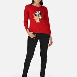 CHOZI Pack of 2 Graphic Printed Cotton T-shirts image 5