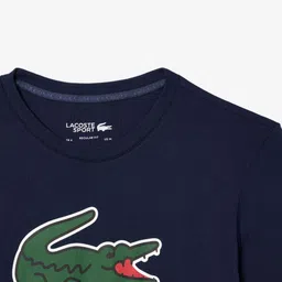 Lacoste Men Printed Applique T-shirt image 5