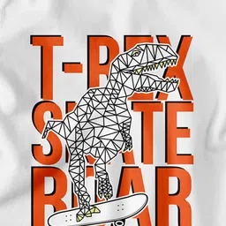 HARCONY Boys Pack Of 2 Typography Printed Pure Cotton T-shirt image 4