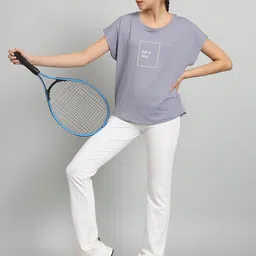 MKH Typography Printed Extended Sleeves Relaxed Fit Dri-FIT T-shirt image 3