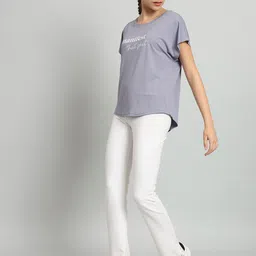 MKH Typography Printed Extended Sleeves Dri-Fit Relaxed Fit T-shirt image 5