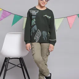 Monte Carlo Boys Typography Printed Cotton T-shirt image 5