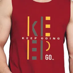 SLOWLORIS Pack Of 2 Typography Printed Cotton Innerwear Vests image 4