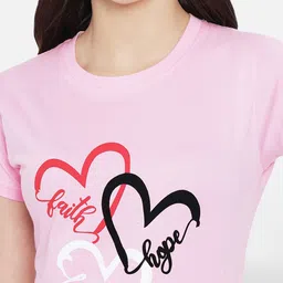 Fabflee Pack Of 3 Typography Printed Casual Cotton T-shirt image 2