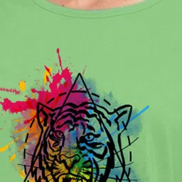 CHOZI Pack Of 2 Graphic Printed Cotton T-shirt image 2