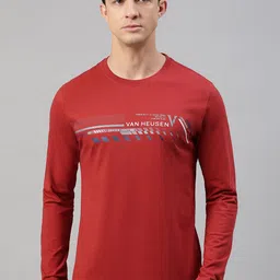 van heusen innerwear Van Heusen Typography Printed Cotton T-shirt-picture-23