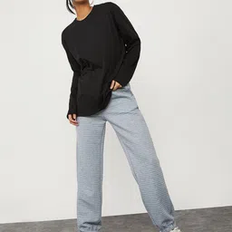 Styli Women Typography Printed Oversized Cotton T-shirt image 2