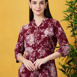 av2 Women's Cotton Maternity Night Suit set image 5