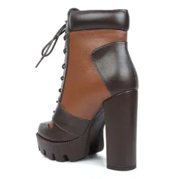 London Rag Colorblock Brown Boots image 3