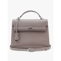 kazo fashion Kazo Taupe Amara Satchel Bag (M) image 2