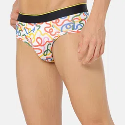 bummer Pack Of 2 Printed Mid Rise Anti Microbial Basic Briefs-BRSTCH02S image 4