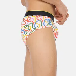 bummer Pack Of 2 Printed Mid Rise Anti Microbial Basic Briefs-BRSTCH02S image 2
