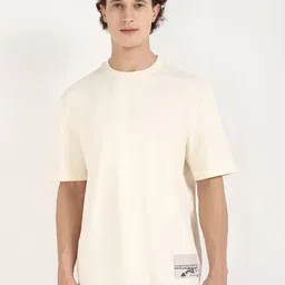 Calvin Klein Jeans Men Graphic Printed Round Neck Cotton Oversized T-shirt image 1