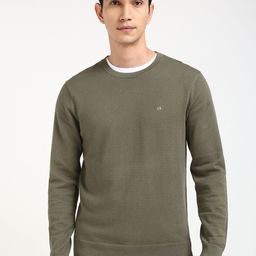 Calvin Klein Jeans Men Round Neck Cotton Pullover-picture-29