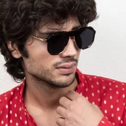 Ted Smith Aviator Sunglasses with UV Protected Lens PERTH 2_C1 image 1