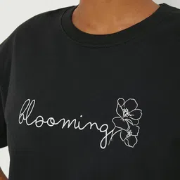 DOROTHY PERKINS Typography Printed Pure Cotton T-shirt image 2