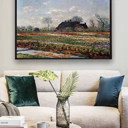 The Art House Blue & White Tulip Field Sassenheim By Van Gogh-picture-29