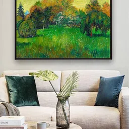 The Art House The Poets Garden By Van Gogh Framed Wall Art-picture-34