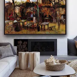 The Art House Terrace Of La Guinguette Cafe By Van Gogh Wall Art-image-16