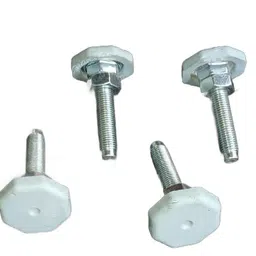 Generic Heavy-Duty Iron Hex Bolts (4 Pieces) for LG Front Load Washing Machines image 1