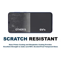 GlassVerse 9H Tempered Glass For Redmi Note 11 4G Smartphone(Pack Of 1)With Free Installation Kit. Full Screen Coverage. If Received Damaged-6.43 Inch image 4