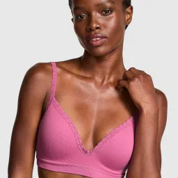 victoria's secret intimates Victoria's Secret Pink Seamless Push-Up Wireless Bra image 1