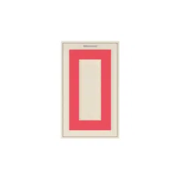 adona Calypso Kids Wall Mounted Folding Study Desk and Built In Bookshelf in Light Wood Strawberry Pink Colour image 4