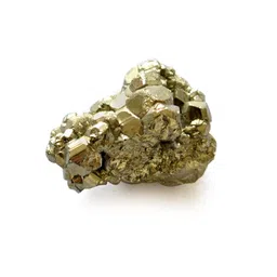 Crystu AAA Natural Certified Pyrite Rough Stone | Pyrite Stone Original | Pyrite Raw Stone | Pyrite Raw Cluster from Peru | Weight 60 gram image 2