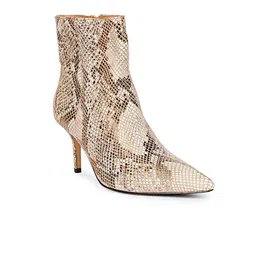 Saint G Women Animal Printed Leather Stiletto-Heeled Boots-picture-40