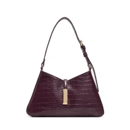 Aldo Julietta Womens Wine Sling Bag With Detachable Strap-image-67