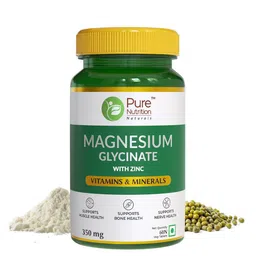 Pure Nutrition Magnesium Glycinate Bone Muscle Tablets - 60 Tablets-image-47