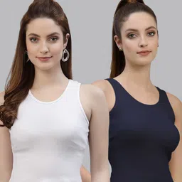 Friskers White Tank Top-image-20