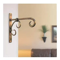 craft mshopr Metal Plant Hanger Wall Hanging Plant Hook for Bird Feeders Planters Lanterns Wind Chimes Hanging Baskets Ornaments Lights Indoor Outdoor Balcony (Deluxe-Pack-8) image 4