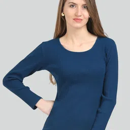 Moda Elementi Self Design Long Sleeves Top-picture-23