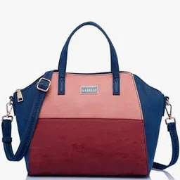 caprese Colourblock Tote Bag with Detchable Shoulder Strap-picture-43