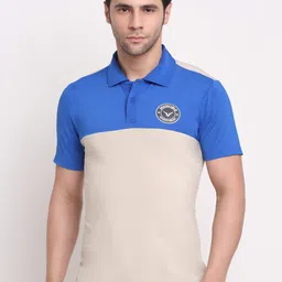 Invincible Men Colorblocked Polo Tee-picture-19