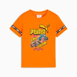 PUMA x HOT WHEELS Boys’ Graphic Crew Tee image 4