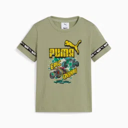 PUMA x HOT WHEELS Boys’ Graphic Crew Tee image 4