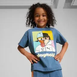 PUMA x PLAYMOBIL® Graphic Kid's Relaxed Fit Tee-image-51