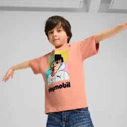 PUMA x PLAYMOBIL® Graphic Kid's Relaxed Fit Tee-image-83