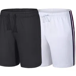 Pack of 2 Sports Polyester Shorts for Men,Boys & Kids image 1