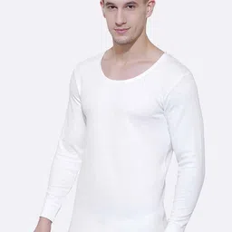 BODYCARE INSIDER Men Solid Round Neck Full Sleeves Cotton Thermal Top image 5