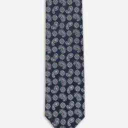 Peter England Men Woven Design Broad Tie image 3