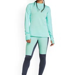 UNDER ARMOUR UA Qlifier Women Colorblocked Ankle-Length Tights image 4