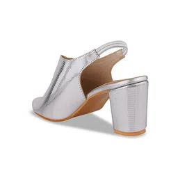 Shoetopia Girls Party Peep Toes Block Heels image 3