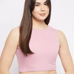 Mayra Round Neck Sleeveless Crop Top-picture-29