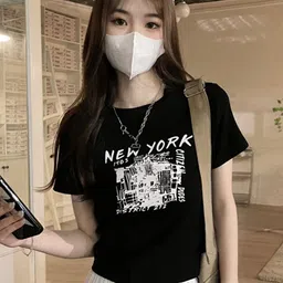 LULU & SKY New York Typography Printed Top-picture-37