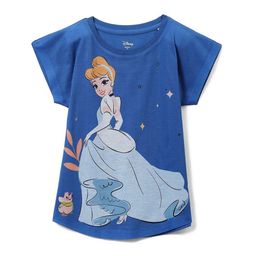 Wear Your Mind Girls Disney Princess Printed Round Neck Tshirt-picture-42