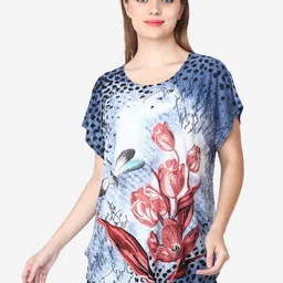 Steele Floral Printed Extended Sleeves Top-picture-13