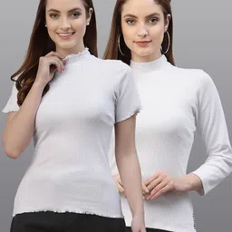 Friskers Pack of 2 White Top-picture-17